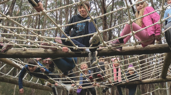Challenge Hill cargo net