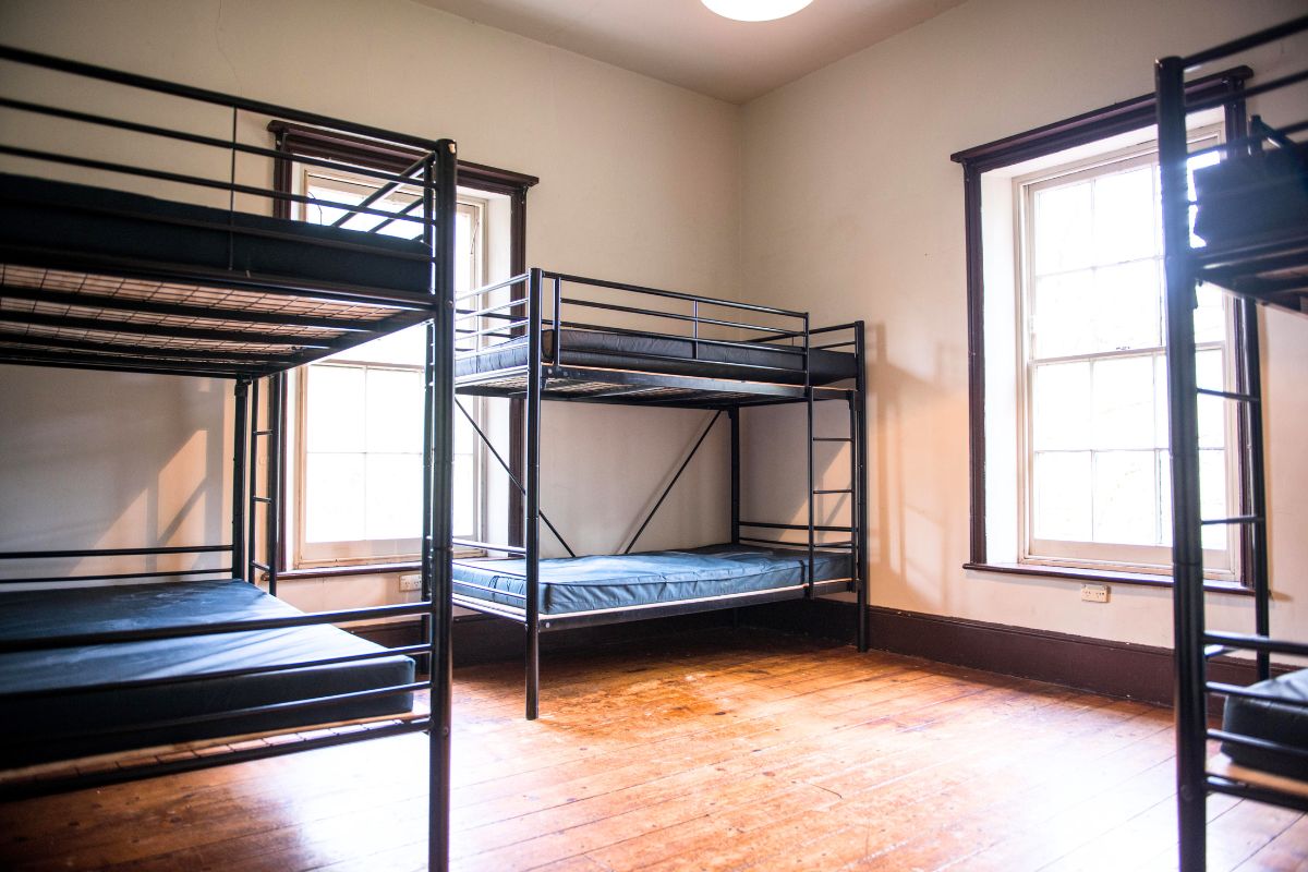 Group accommodation at woodhouse
