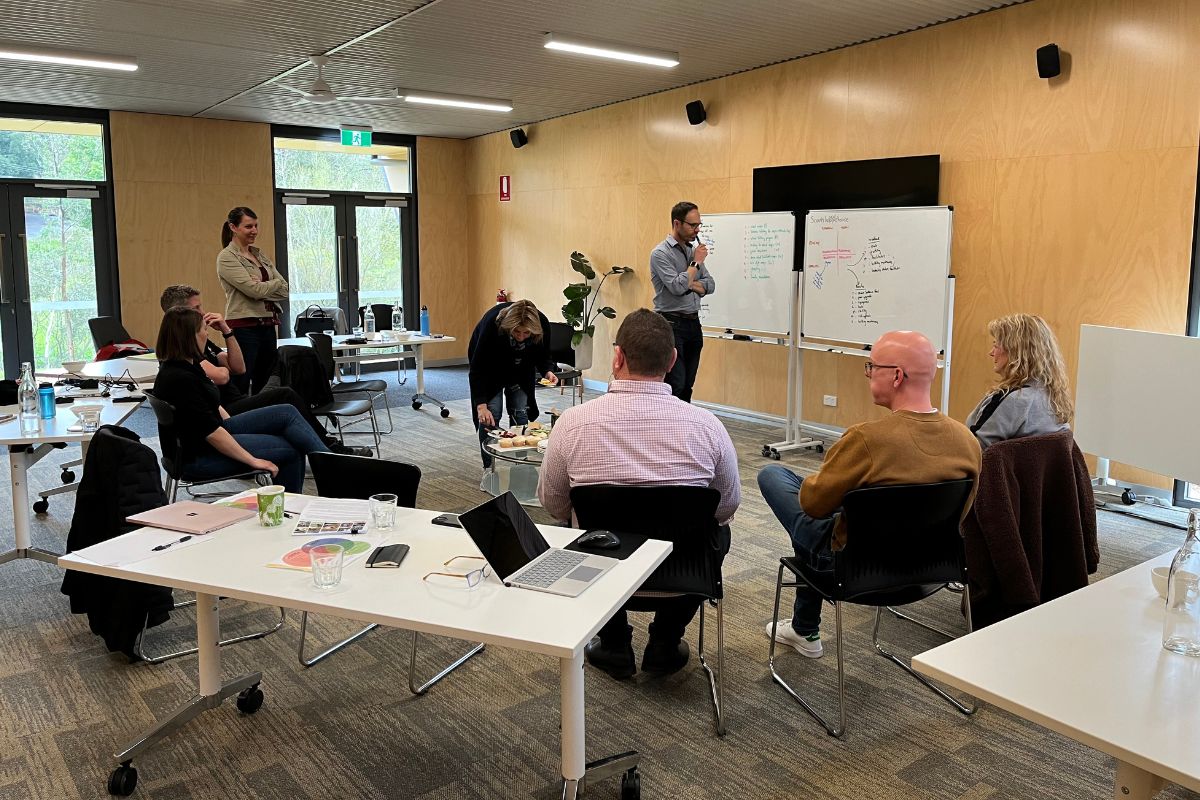 Team planning day in the SEEONEE Conference Centre