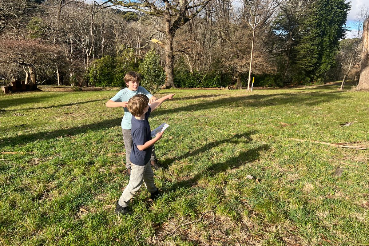 Orienteering at Woodhouse